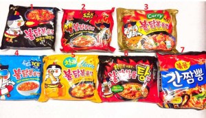 Các loại mì cay Samyang Hàn Quốc hot nhất hiện nay