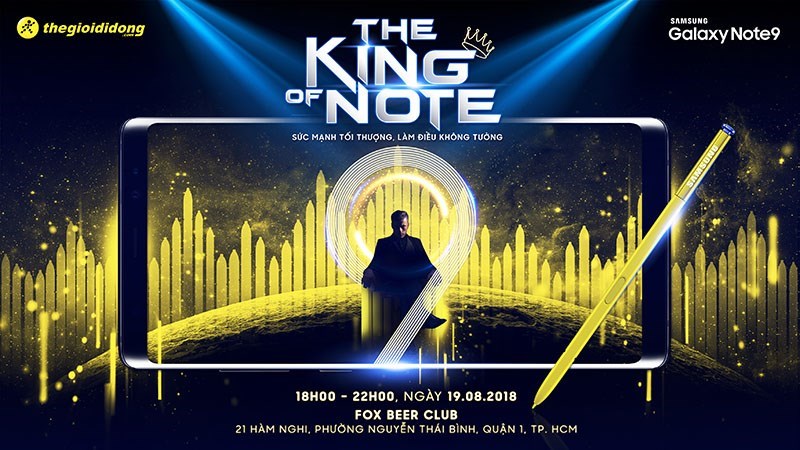 THE KING OF NOTE