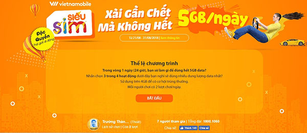 Minigame Vietnamobile 7 Minigame Vietnamobile 7