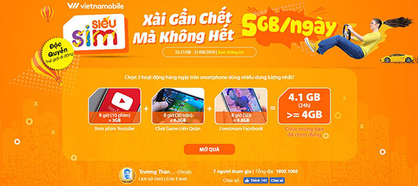 Minigame Vietnamobile 8 Minigame Vietnamobile 8