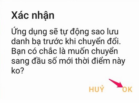 Hướng dẫn chuyển danh bạ từ 11 số về 10 số