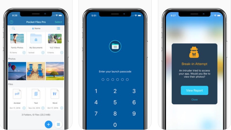 Pocket Files: Photo Lock + Safe Pocket Files: Photo Lock + Safe