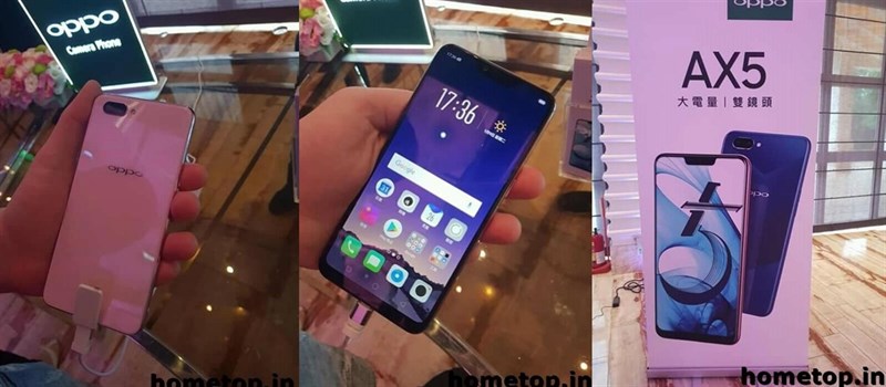 OPPO AX5 lộ ảnh thực tế kèm cấu hình, giá bán OPPO AX5 lộ ảnh thực tế kèm cấu hình, giá bán