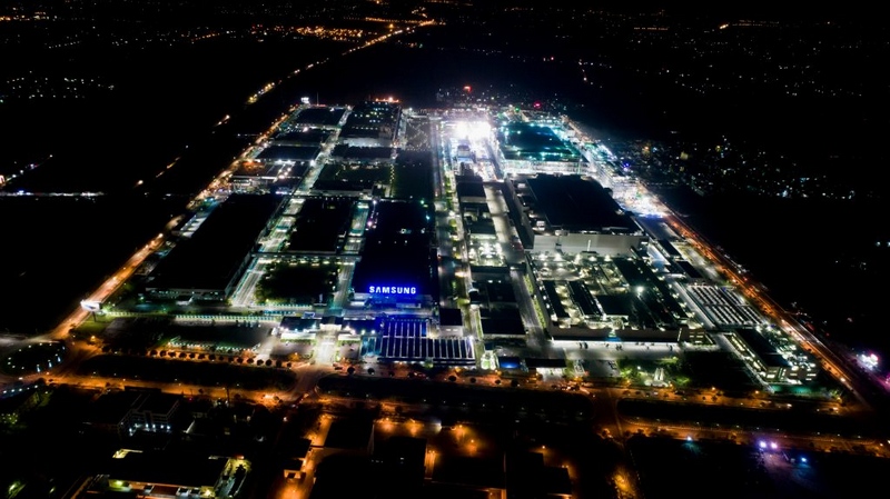 Toàn cảnh nhà máy Samsung Electronics Việt Nam (SEV) tại Bắc Ninh Toàn cảnh nhà máy Samsung Electronics Việt Nam (SEV) tại Bắc Ninh