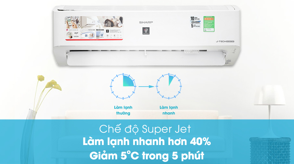 Công nghệ làm lạnh nhanh Super Jet