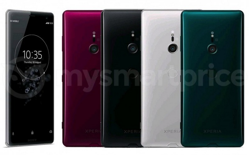 Sony Xperia XZ3 xuất hiện với 4 màu sắc khác nhau