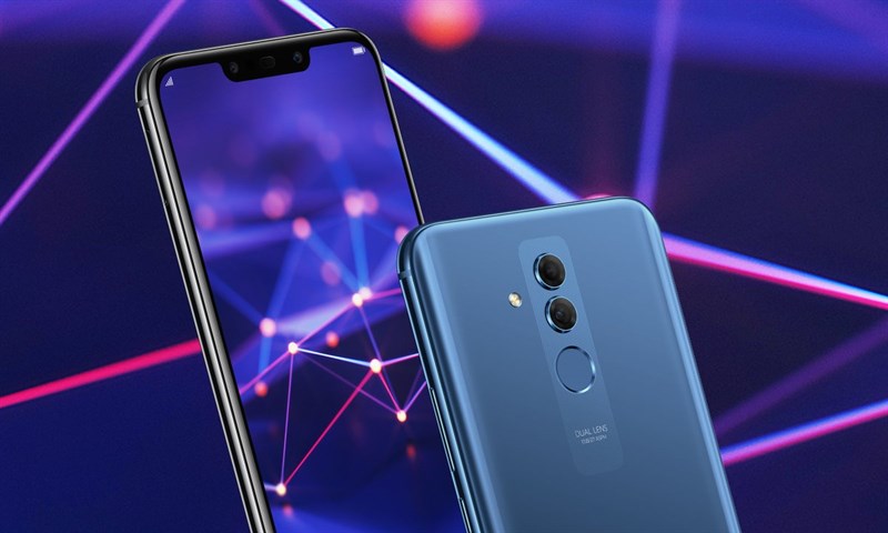 Huawei Mate 20 Lite ra mắt: Màn hình tai thỏ, chip Kirin 710, 4 camera