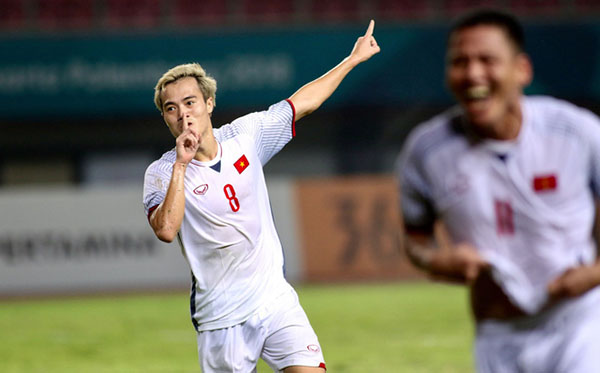 Văn Toàn U23 Việt Nam vào bán kết