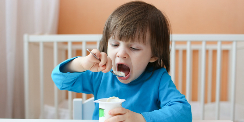 Thực phẩm chứa tinh bột, có tính kháng khuẩn, kích thích hệ tiêu hóa tốt cho trẻ