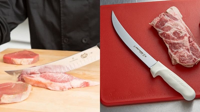  Use a specialized beef cutting knife