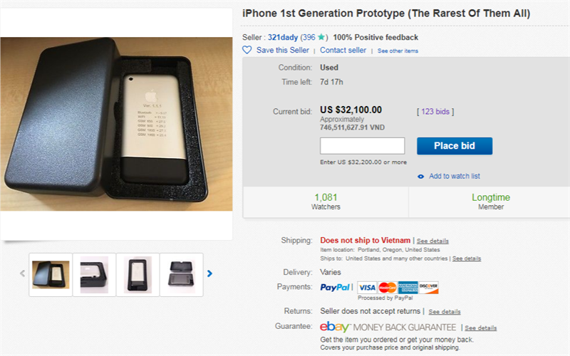 Ảnh chụp màn hình tại thời điểm đăng bài