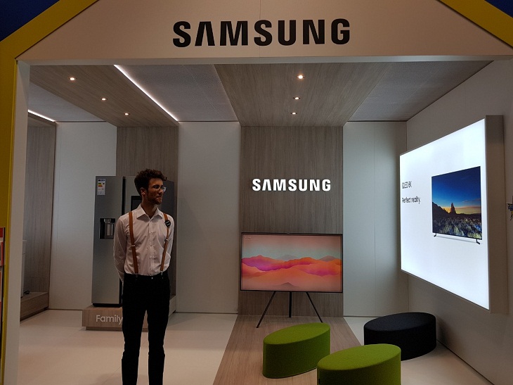 gian hàng samsung tại IFA 2018