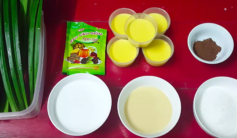 Cách làm bánh trung thu rau câu flan không bị chảy nước Cách làm bánh trung thu rau câu flan không bị chảy nước