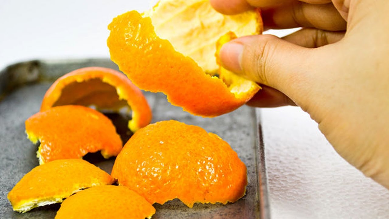 Steaming the house with orange peel helps repel mosquitoes