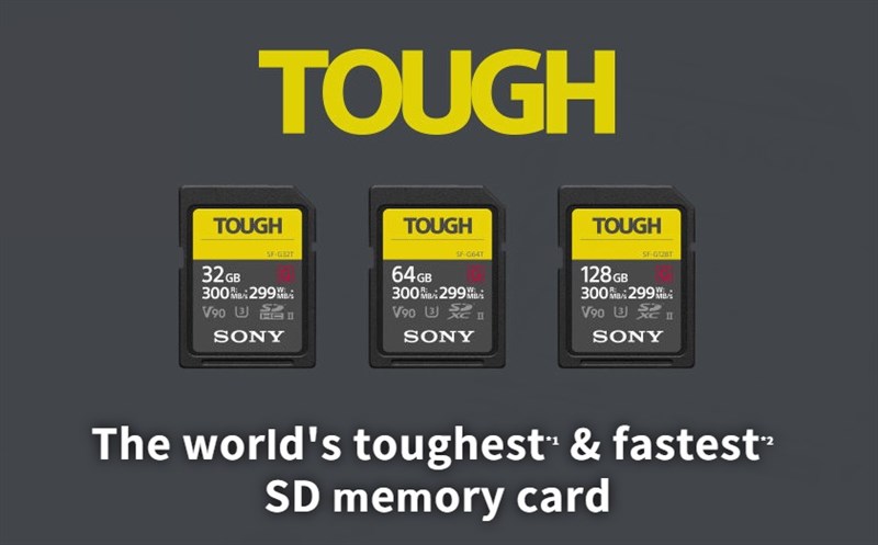 Sony Sf-G Touch: Thẻ Nhớ Sd Bền Nhất Hiện Nay, Giá Từ 1.7 Triệu Đồng