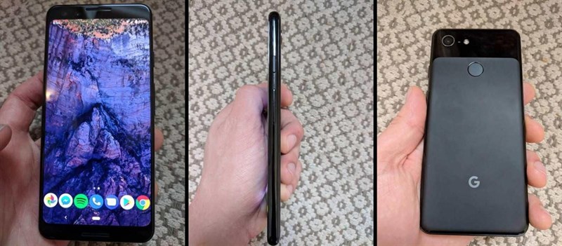 Google Pixel 3 lộ ảnh trên tay người dùng