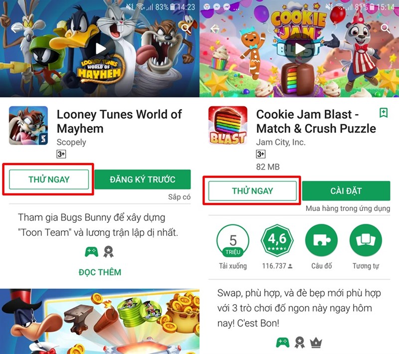 Thêm một game online tại Việt Nam đứng TOP Google Play