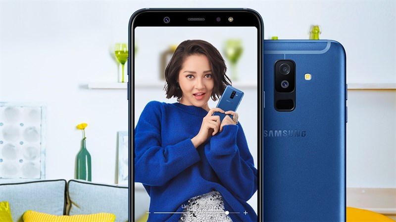 Galaxy A6 có bộ đôi camera khẩu độ lớn chụp hình đẹp, đang giảm 700k Galaxy A6 có bộ đôi camera khẩu độ lớn chụp hình đẹp, đang giảm 700k