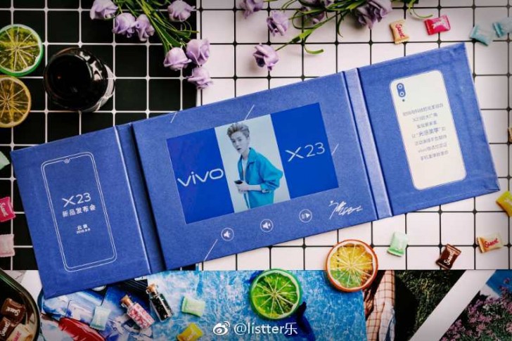 Thư mời sự kiện ra mắt Vivo X23 Thư mời sự kiện ra mắt Vivo X23