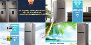 Top 5 tủ lạnh Samsung bán chạy nhất tháng 8/2018 tại Kinh Nghiệm Hay