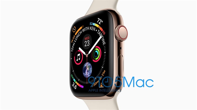 Màn hình Apple Watch Series 4 sẽ có độ phân giải cao hơn