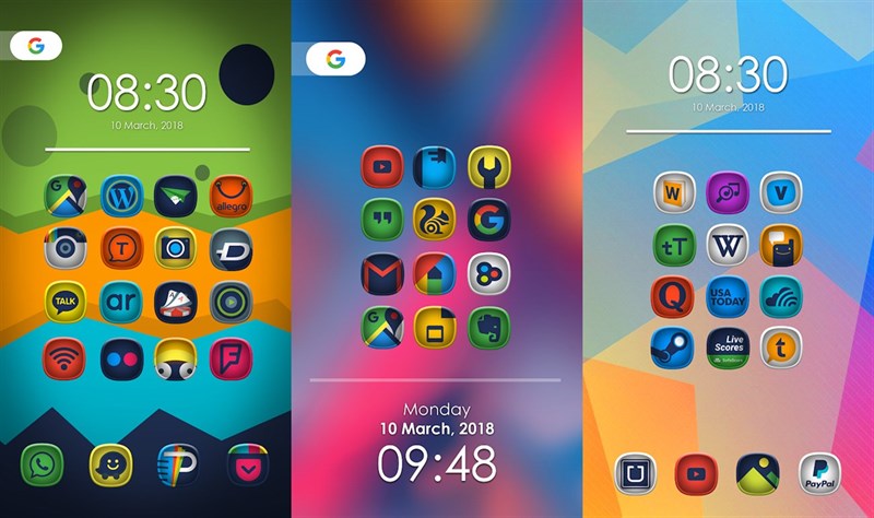 Nhanh tay tải ngay bộ icon A1 Design miễn phí vô cùng đẹp cho Android