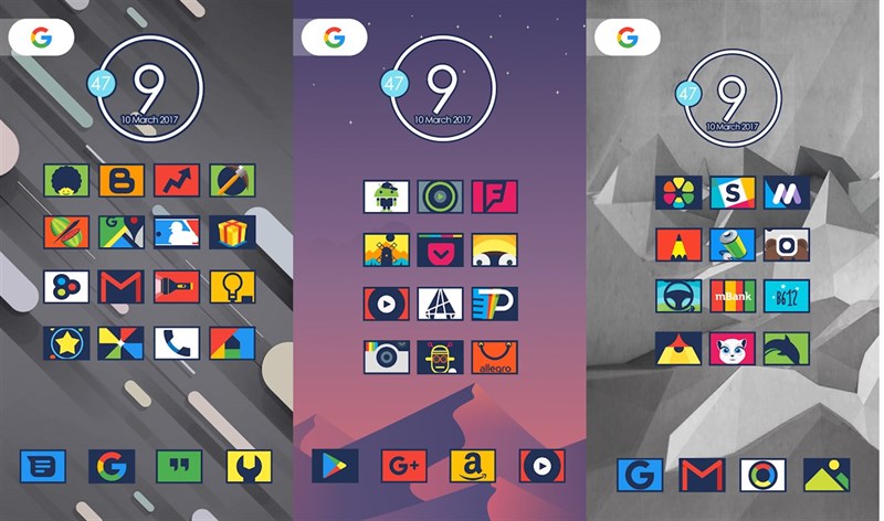 Nhanh tay tải ngay bộ icon A1 Design miễn phí vô cùng đẹp cho Android