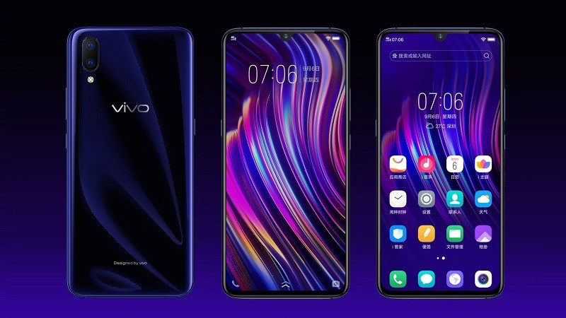 Vivo X23 ra mắt: Vân tay trong màn hình, chip Snapdragon 670