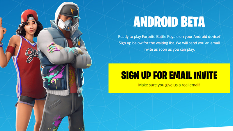 Tải Fortnite Mobile