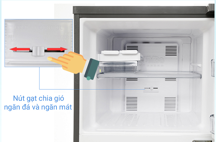 Điều chỉnh mức không khí cho tủ mát và tủ đông