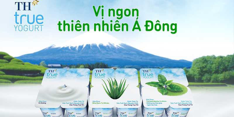 sữa chua Th true Milk là một thương hiệu uy tín chị em có thể lựa chọn