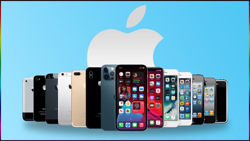 Lịch sử iPhone trong 14 năm qua, tìm hiểu những thay đổi trong kích thước màn hình của iPhone từ năm 2007 đến năm 2021