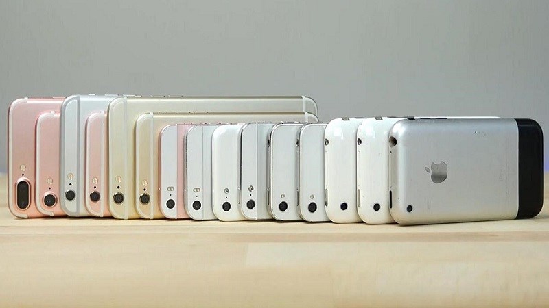 Tóm tắt lịch sử iPhone của Apple từ năm 2007 đến 2018 Tóm tắt lịch sử iPhone của Apple từ năm 2007 đến 2018