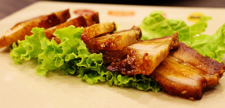 Thịt heo nướng mật ong