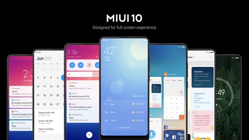 MIUI 10 bản ổn định đang được phát hành cho 12 thiết bị của Xiaomi MIUI 10 bản ổn định đang được phát hành cho 12 thiết bị của Xiaomi