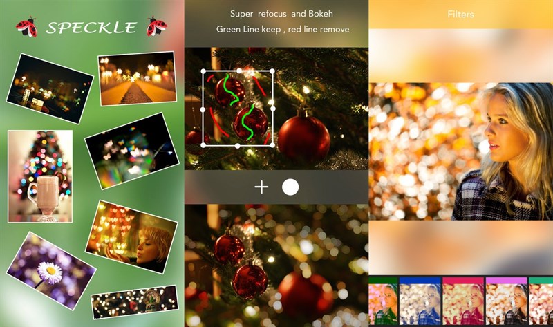 Speckle - Lens bokeh Speckle - Lens bokeh
