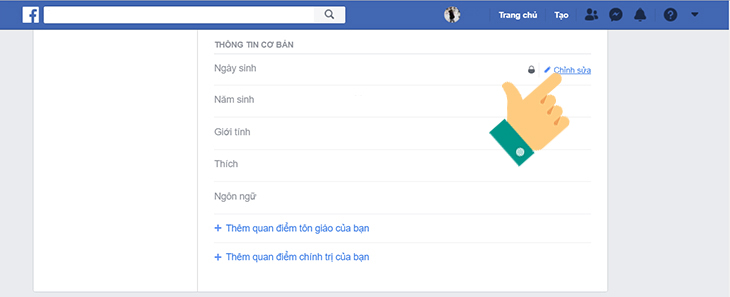 Xem ngày sinh nhật của bạn bè trên facebook