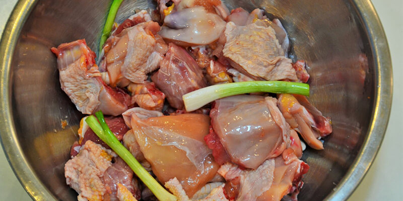 Sơ chế thịt gà Sơ chế thịt gà