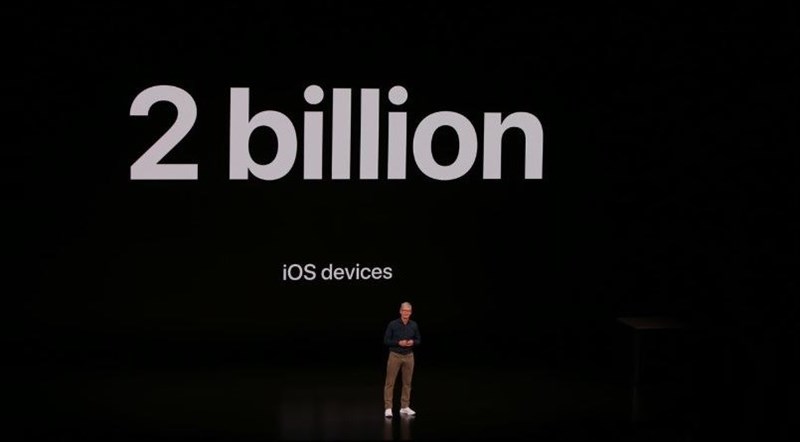 Apple đã bán được gần 2 tỷ thiết bị iOS Apple đã bán được gần 2 tỷ thiết bị iOS