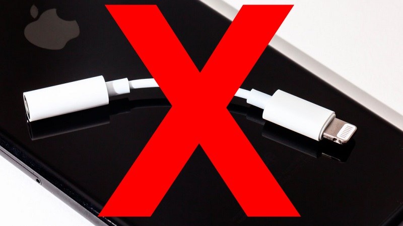 Apple không tặng kèm adapter Lightning sang 3.5 mm trên iPhone 2018