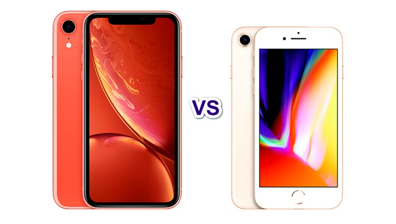 compare iphone xr and 8