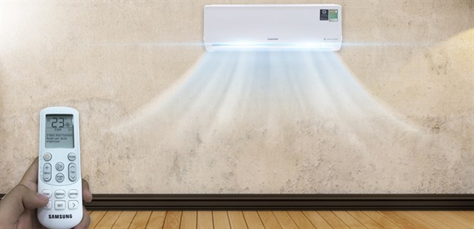 Hướng dẫn sử dụng remote máy lạnh Samsung dòng VFHGWKN,VFTAGMN,VFSBWKN