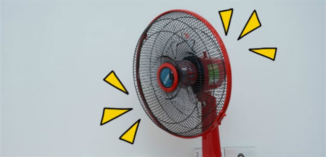 Quạt máy kêu to lục cục, rung lắc, các nguyên nhân và cách khắc phục