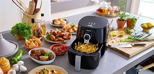 Cách đặt thời gian, nhiệt độ nồi chiên không dầu chuẩn cho từng món ăn