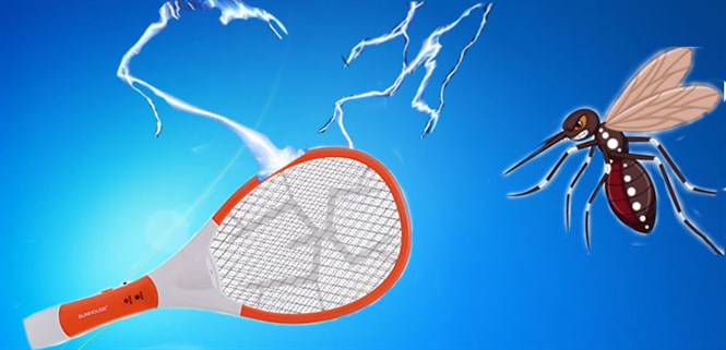 Vợt bắt muỗi bị hỏng không giết được muỗi. Nguyên nhân, cách khắc phục