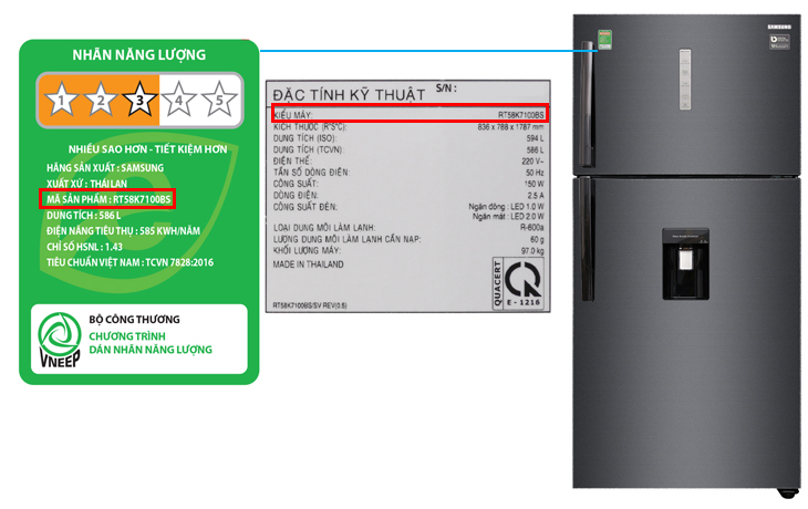 Cách sử dụng bảng điều khiển tủ lạnh Samsung Inverter 586 lít RT58K7100BS/SV
