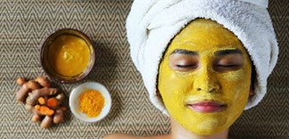 Những lưu ý khi đắp mặt nạ bột nghệ