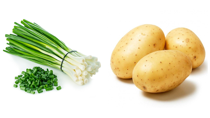 Hành có thể làm khoai tây và bí nhanh bị hỏng hơn. Tốt nhất, nên bảo quản khoai tây và bí ngô trong các loại thùng hoặc sọt ở nơi thoáng mát và tối để giữ bí và khoai tây tươi ngon.