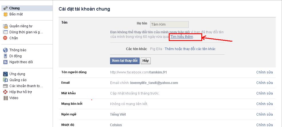 Hướng Dẫn 2 Cách Đổi Tên Facebook Khi Chưa Đủ 60 Ngày