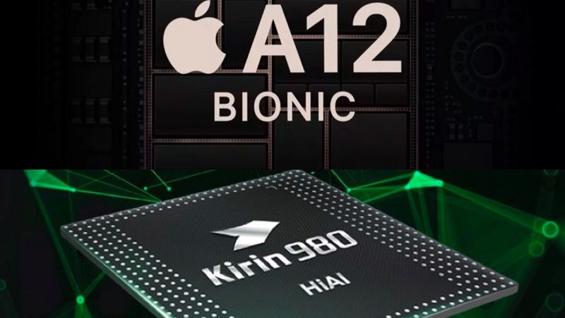 Huawei: Chip Apple A12 Bionic đi sau Kirin 980